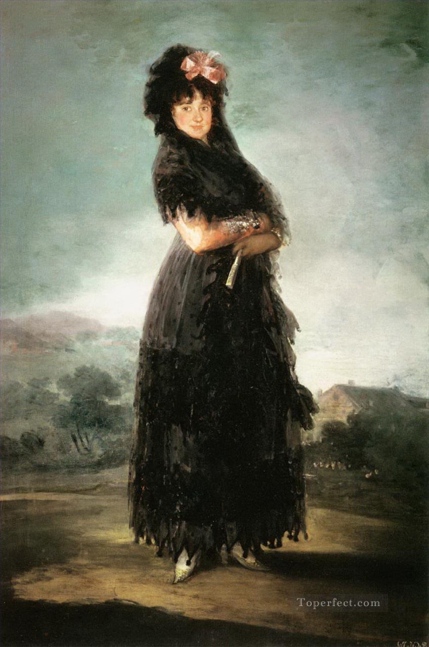 Mariana Waldstein Francisco de Goya Oil Paintings